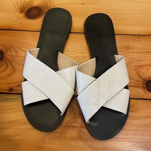 White Banana Republic Sandals